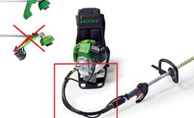 TIGER - Rückentragbare Motorsense T4.6XL + T5.6XL